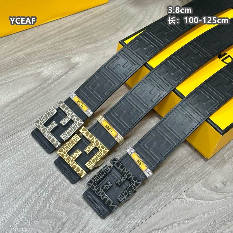 Fendi belt 38mmX100-125cm 8L29